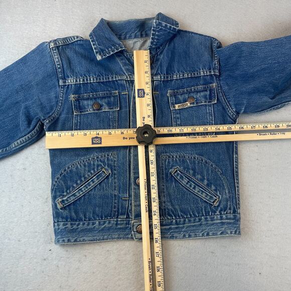 Vintage Gauchos Denim Jean Jacket Mens Sz 38 (Chest) Selvedge - Picture 8 of 10